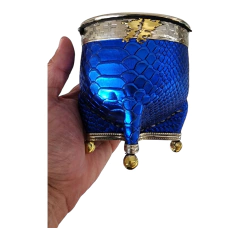 Mate Islas Malvinas azul