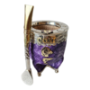 Mate Messi GOAT violeta