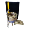 Mate de Boca Juniors azul y oro