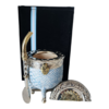 Mate Argentino celeste escamado