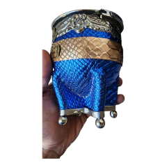 Image of Mate Boca Juniors Orfebreria con las tres copas del mundo