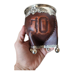 Mate Messi Orfebrería caja de pana - tienda online