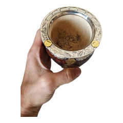 Mate Messi Orfebrería caja de pana - comprar online