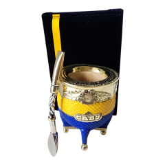 Mate Boca Juniors diseño Orfebrería - comprar online