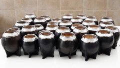 Mate torpedo uruguayo con pico de loro de alpaca na internet