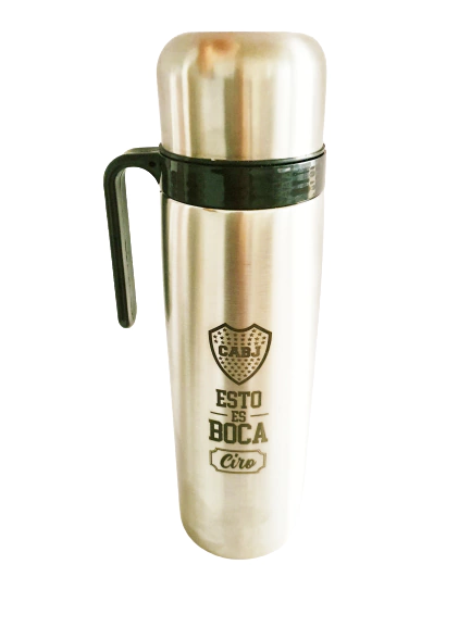 Termo con pico cebador personalizado