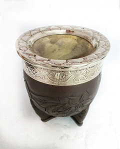 Mate imperial cuero repujado en internet