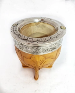 Mate imperial cuero repujado