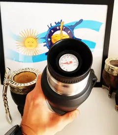 Termo Statos con medidor de temperatura - Arte Mates