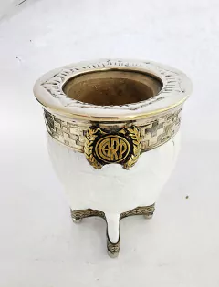 Mate imperial con escudo de River