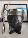 Mate de Argentina con bombilla de alpaca