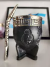 Mate de Argentina con bombilla de alpaca