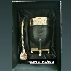 Combo Imperial con bombilla de alpaca y packaging