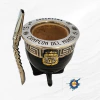 Mate Afa grabado con bombillon de alpaca