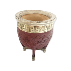 Mate imperial con base de alpaca - Arte Mates