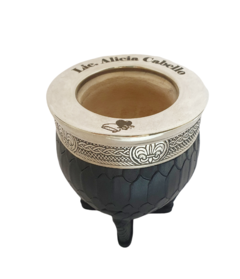 Mate imperial grabado a láser con bombilla - comprar online