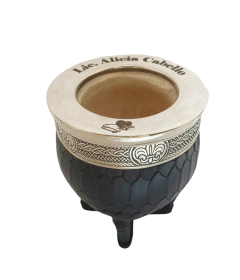Mate imperial grabado a láser con bombilla - comprar online