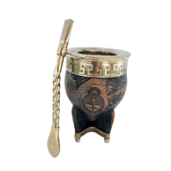 Mate imperial con base de alpaca