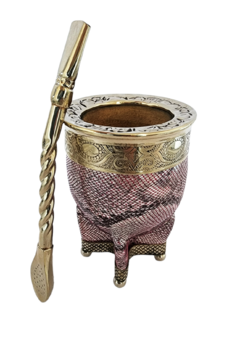 Imagem do Mate imperial con base de alpaca