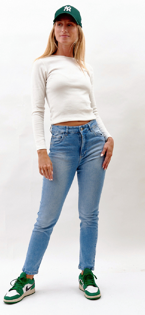 jean chupin celeste 3115 - comprar online