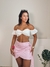 Cropped Lara torcido ombro a ombro - ABALO