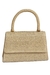 Bolsa clutch palha com alça fixa e alça removível de corrente