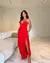 Imagem do Vestido midi com saia em camadas e decote nas costas | Petra