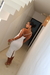 Vestido midi com alça lateral e decote costas | Elisia - comprar online
