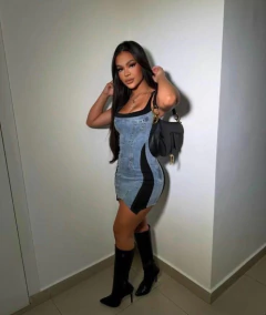 Vestido Jeans Anitta - comprar online