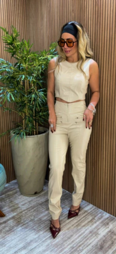 Conjunto Poliana - Creme - comprar online