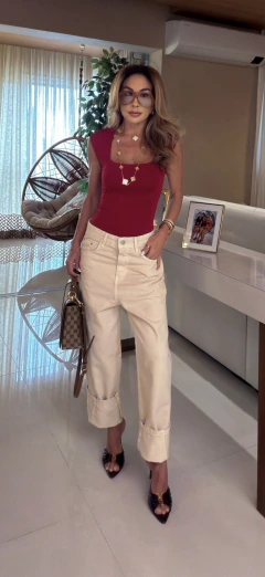 Calça Alemanha - Creme