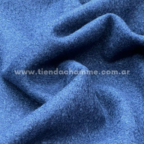 PAÑO BOUCLE AZUL