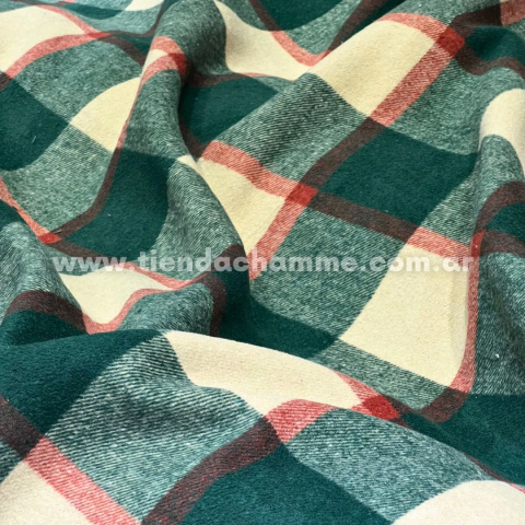 PAÑO A CUADROS CON CORDERITO 2