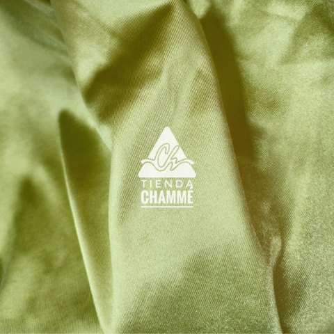 SATEN TECNO SPANDEX VERDE LIMA