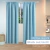 JUEGO DE CORTINAS BLACK OUT TEXTIL CELESTE