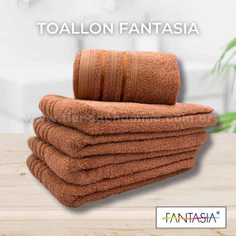 TOALLON FANTASIA PATTER TOSTADO