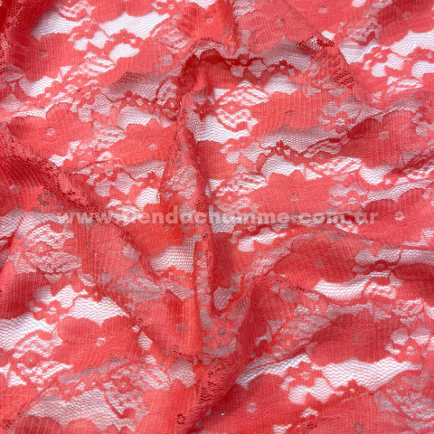 ENCAJE ELASTIZADO CORAL