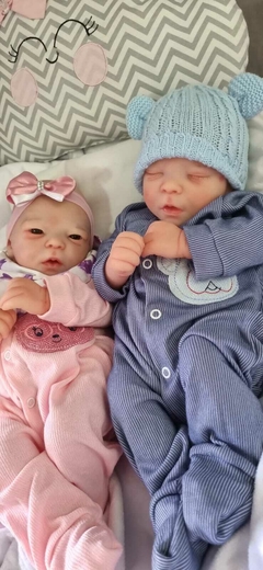 Bebê Reborn Gêmeos Daren