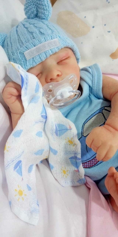 Bebê Reborn Daren Dormindo