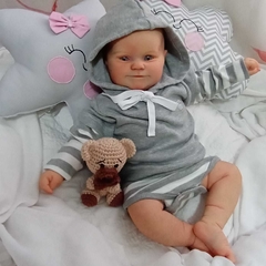 Bebê Reborn Maddie Carequinha em corpo de pano - comprar online