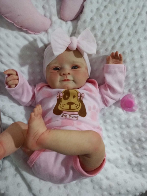 Bebê Reborn Mary Menina