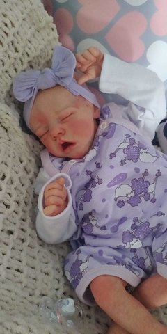 Bebê Reborn Twin A Menina na internet