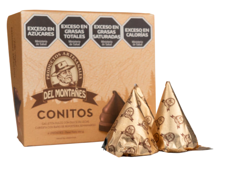 Conitos rellenos de Dulce de Leche – Caja x6 - comprar online