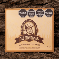 Alfajores de Dulce de leche x 6 un.