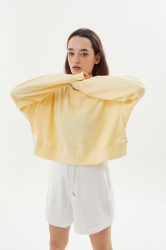 Buzo Crop Sunshine Amarillo - MIKSON