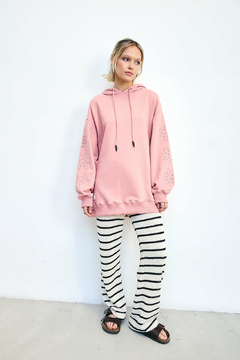 Hoodie Flower Rosa - comprar online