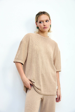 Remera Chloe Beige