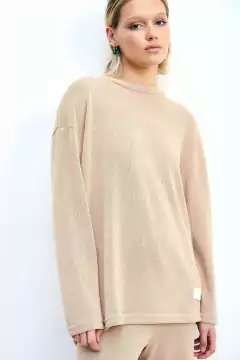 Buzo Chloe Beige - tienda online