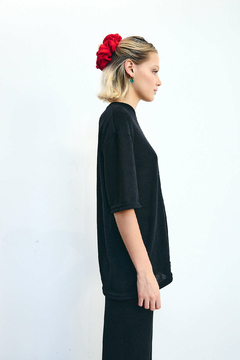 Remera Chloe Negra - MIKSON