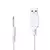Cabo carregador USB branco 